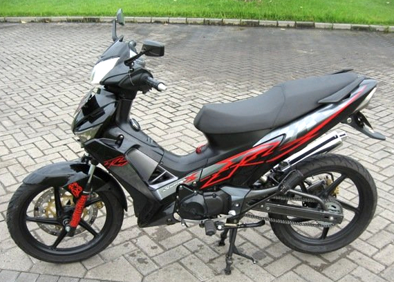 OtoEddy s Modified MODIFIKASI STRIPING STANDAR SUPRA  X  125 