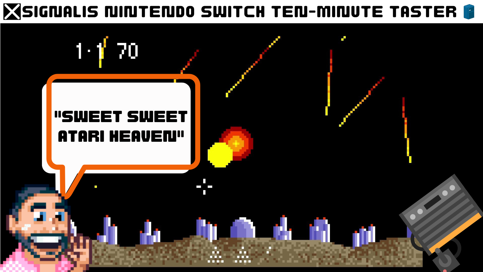 SIGNALIS Nintendo Switch Ten Minute Taster Gameplay Pixel Art