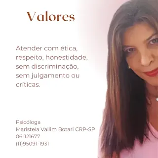 Informações sobre a Psicóloga São Paulo - Maristela