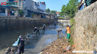 Di Padasuka Perawatan Sungai Cidurian, Dansub 04 Satgas Sektor 22 Bangkitkan Semangat Peduli Sungai