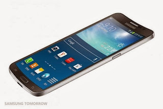 Samsung Galaxy Round screen