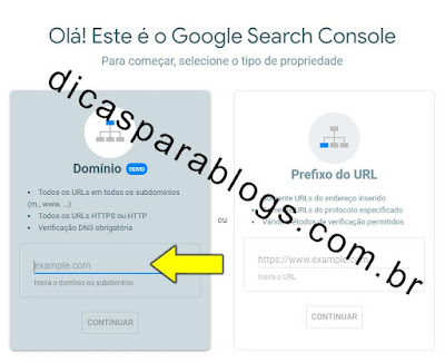 Cadastrar Blog/Site no Google Search Console