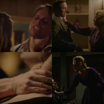Agent Carter S2 Whitney Frost throat grab