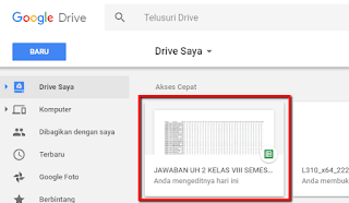 Cara mengolah jawaban hasil ulangan online di Google Spreadsheet