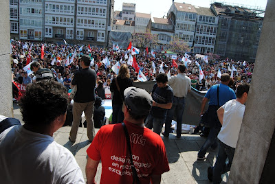 Manifestación en Ferrol