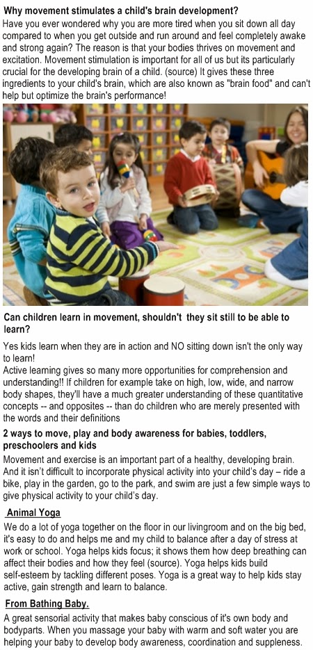 Music and movement activities for preschoolers