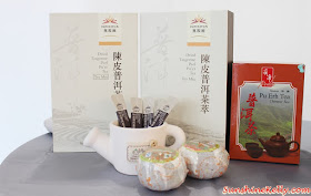 Dried Tangerine Peel Pu’er Tea by Infinitus Experience, Dried Tangerine, Peel Pu’er Tea, Infinitus Experience, Infinitus Malaysia