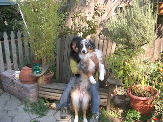 Carol with 1 1/2 year old Hobie - September 2006