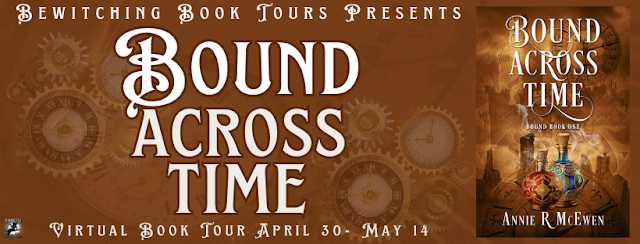 Bound Across Time Book One Annie R McEwen   Genre: Paranormal Romance, Ghost Romance Publisher: Harbor Lane Books Date of Publication: May 7, 2024 ASIN: B0CV4RPDDX Number of pages: 324