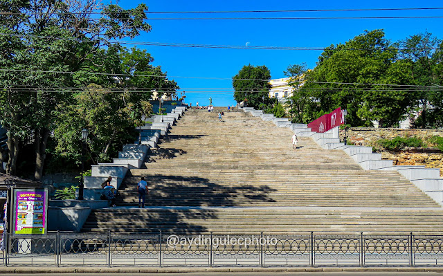 The Potemkin Stairs in Odessa, Ukraine
