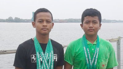 Atlet Dayung Medan Denai Borong Empat Emas Porkot XI 2019