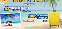 Logo Voglia d'estate e vinci 1.000 trolley e 10 viaggi da sogno