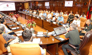 On 5 August, CDS General Anil Chauhan chaired the apex level tri-services financial conference