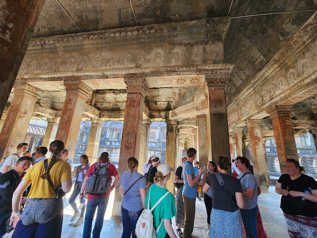 Inside Angkor Wat