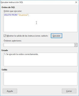 LibreOffice Base y SQL