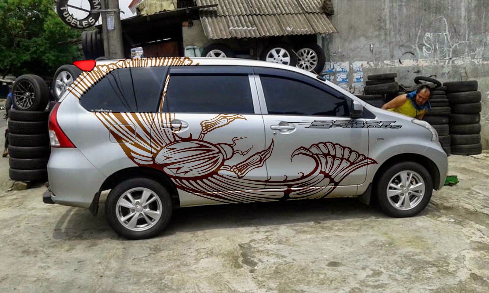 88 Modifikasi Stiker Mobil Avanza 2018 Modifikasi Mobil 