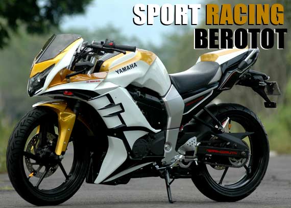 modifikasi motor byson warna putih kuning, modif byson 2012,  harga cover byson,  modifikasi body byson putih,  cutting sticker byson,  byson unik dan keren, 