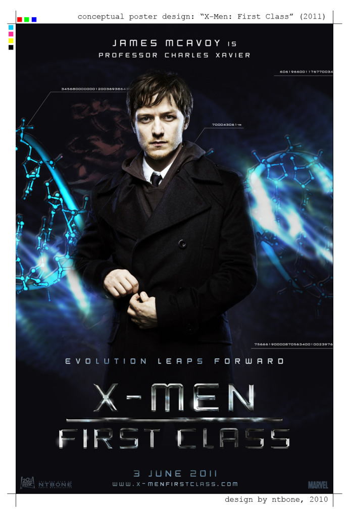  XMen First Class posters I even got into the fun of it and made one 