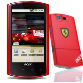 Acer Ferrari Mobile Photos