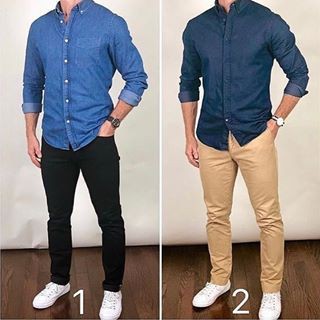 Jeans Shirt and Pants Styles for Men