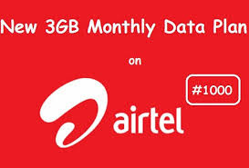 Airtel New 3gb Data plan that works on All devices