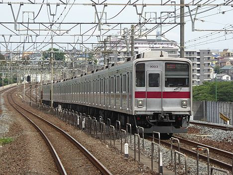 東京メトロ副都心線　東上線直通　F急行　森林公園行き3　東武9000系