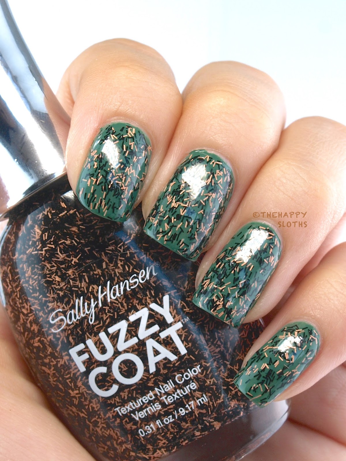 Sally Hansen Limited Edition Special Effects Fuzzy Coat Halloween Collection: Review and Swatches
