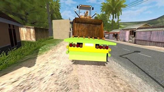 mod hino 500 muatan bulldozer