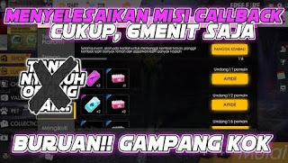 Cara Menyelesaikan Event Callback Free Fire