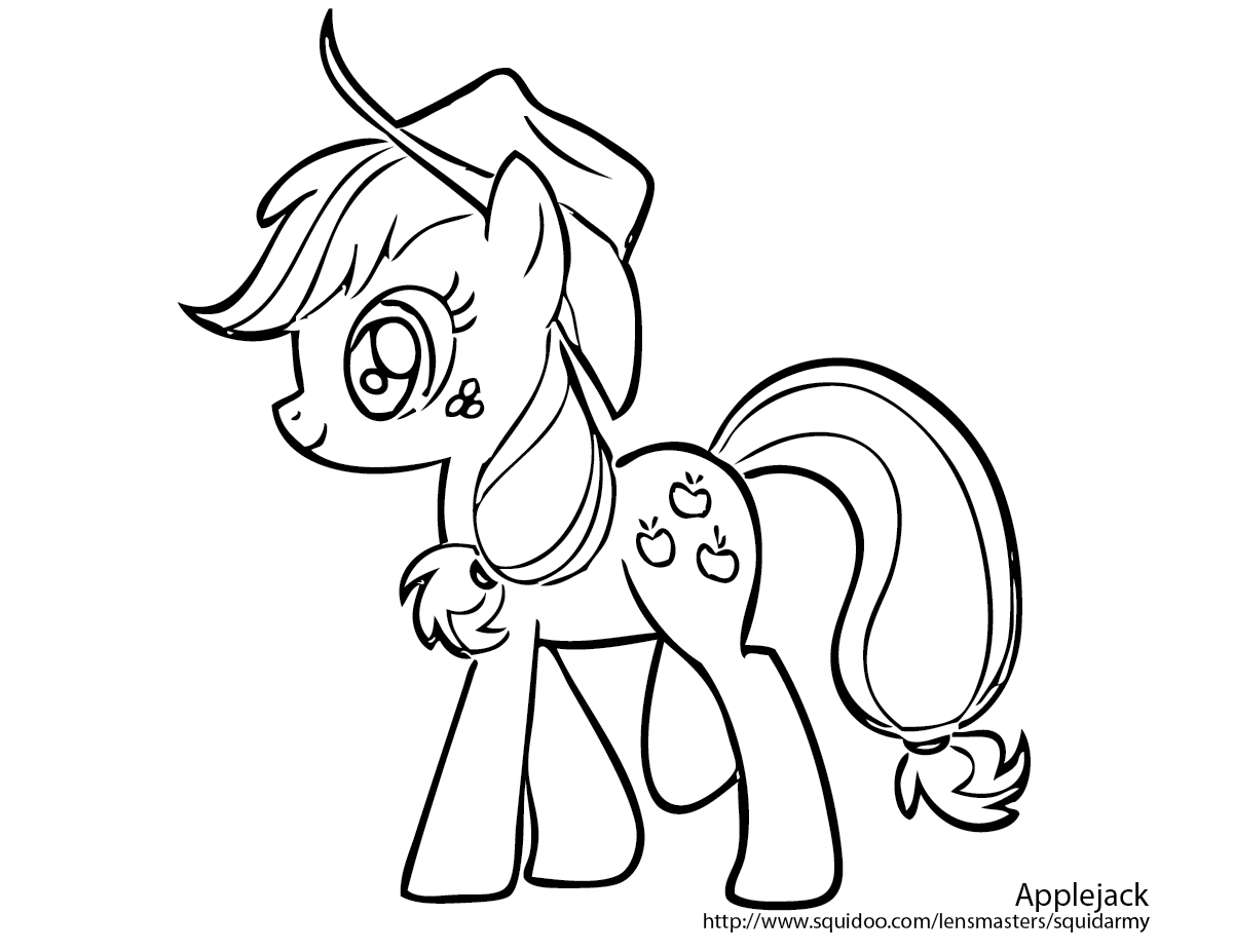 Kids Coloring Pages : My Little Pony Coloring Pages