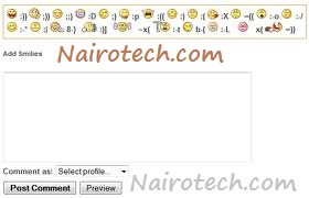 How To Add Yahoo Smileys To Blogger Threaded Comments 
