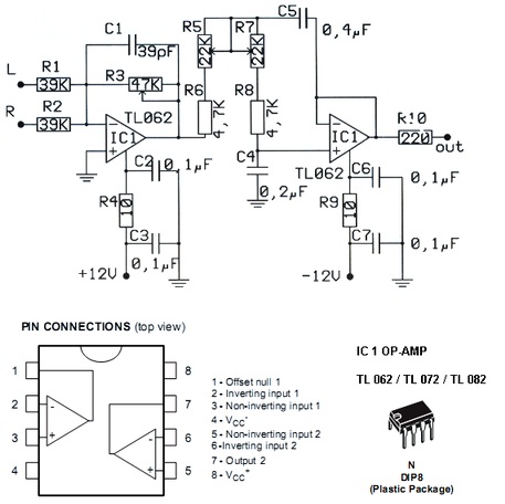 Rangkaian Subwoofer Filter aka Low Pass Filter Rangkaian Subwoofer Filter aka Low Pass Filter