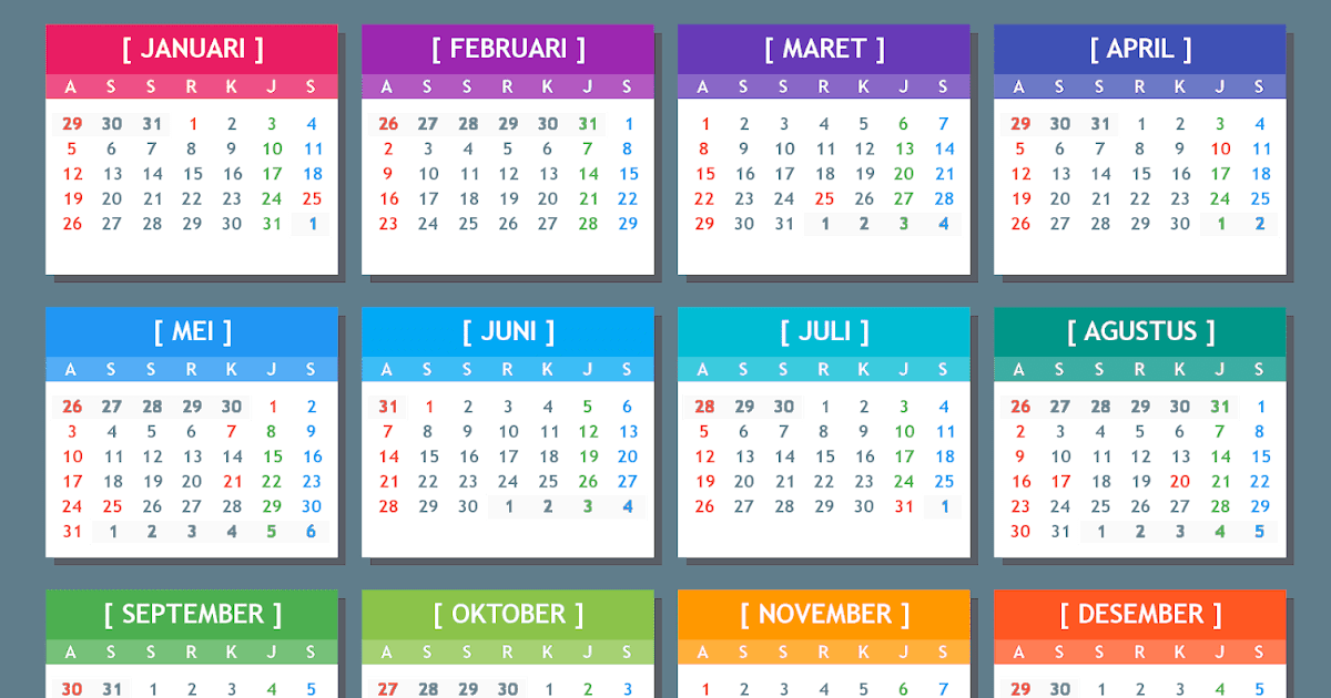 Kalender Indonesia 2020 Kalender Indonesia