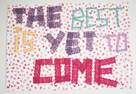 The best is yet to come en washi tape