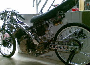 Satria FU Full Drag Modification  