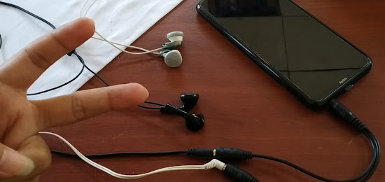 Dua pasang earphone/Headset dari 1 HP? Bisa dong!