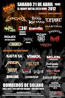 Festival - El heavy metal está vivo (2012)