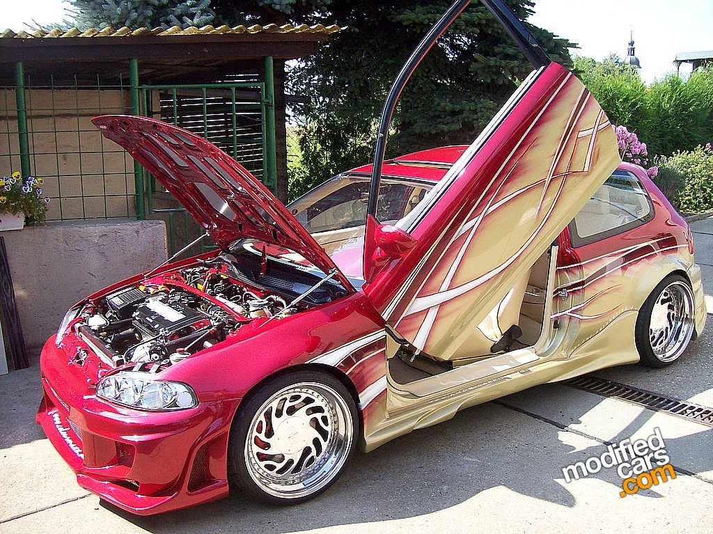  Modifikasi  Honda  Civic EG6 with B18C6 Turbo 1992 GAMBAR 