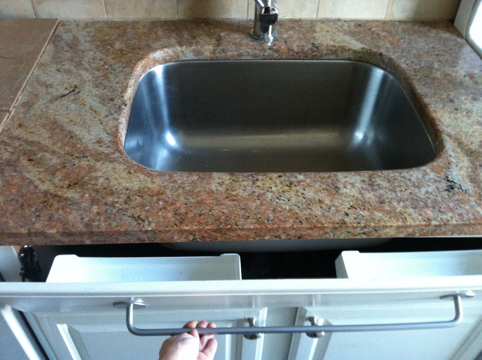 Renov8or: Replacing a Kitchen Sink False Front with a Tip-Out Tray