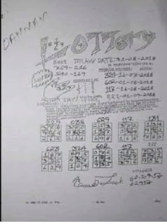 Thailand Lottery Last Paper For 01-09-2018