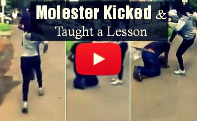 Watch this Brave girl get back to the molester sexually harassing her with a kick on his face via geniushowto.blogspot.com social videos