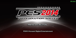 Free Download game PES Pro Evolution Soccer 2014 english for PSP ISO.