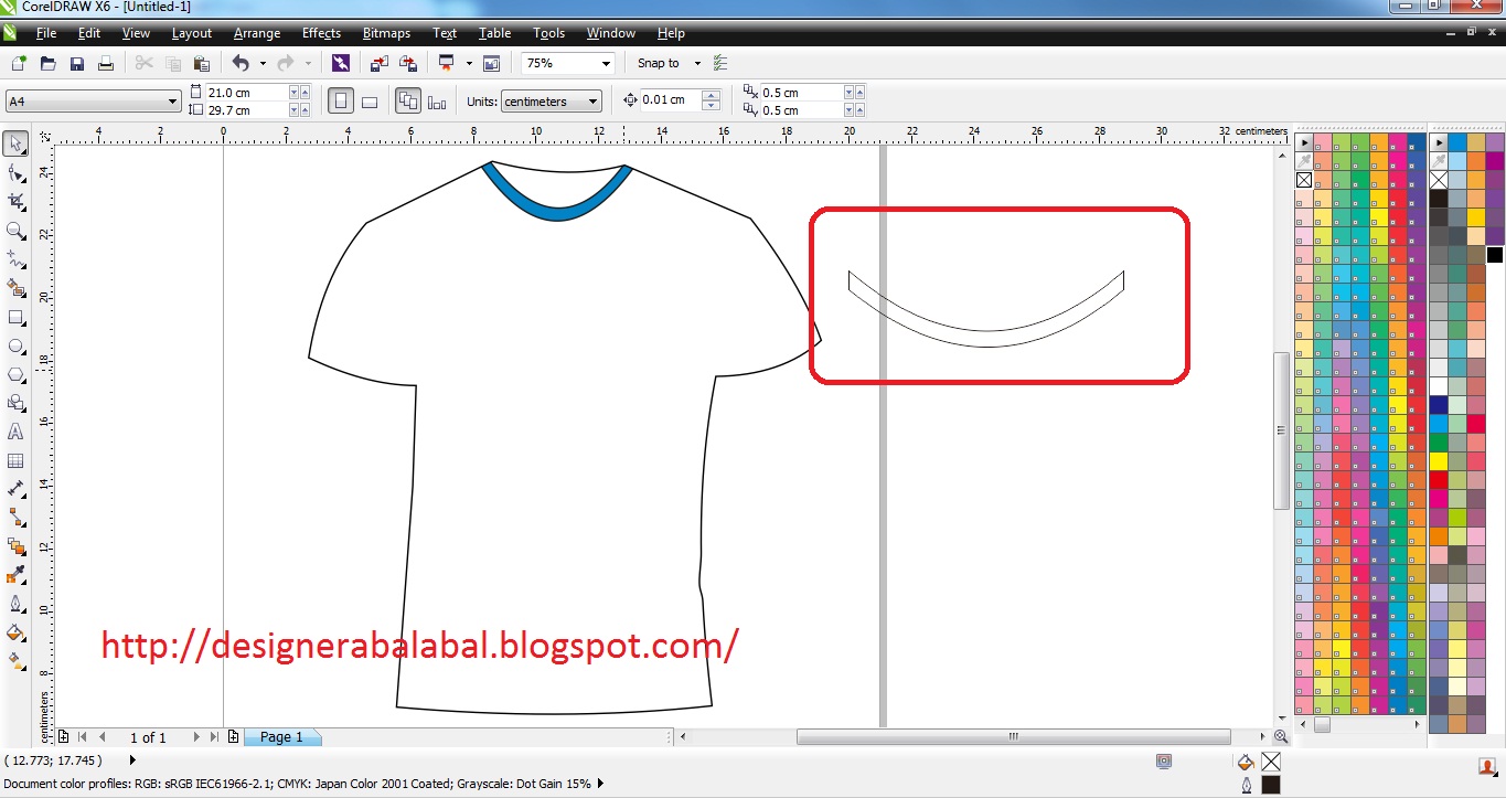 Cara Membuat Desain Kaos Dengan Corel Draw Tukangketik