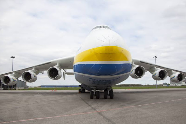 Walk around Antonov An-225 Mriya, the world record plane