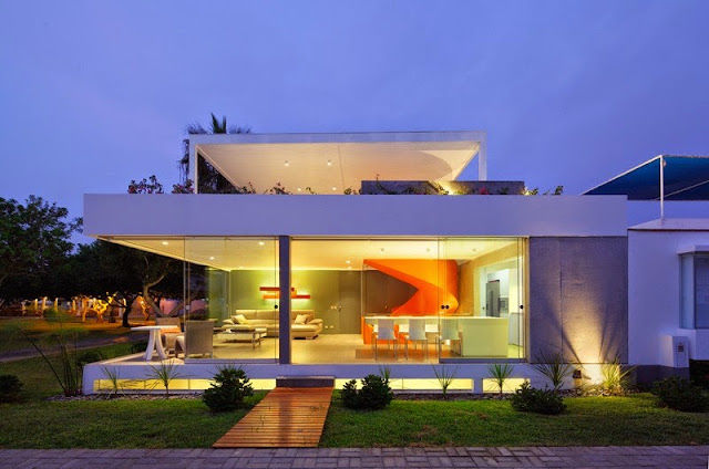 Casa Blanca with Modern Interior & Furniture