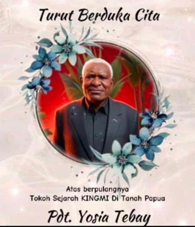 Tokoh Sejarah Gereja Kingmi Papua Tutup Usia