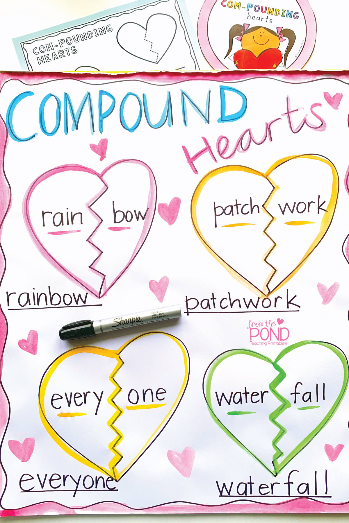 Compound words chart