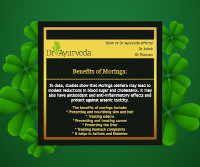 Benefits of Moringa by Dr Ayurveda