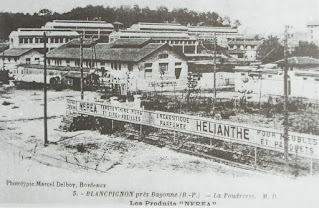 pays basque autrefois anglet poudrerie usine blancpignon