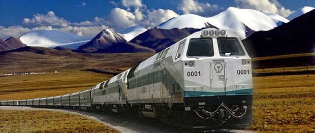 World's Highest Rail Track — Qingzang Railway, China